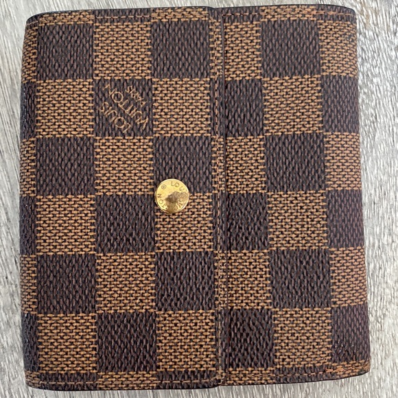 Louis Vuitton brown pattern Elise wallet - Picture 3 of 12